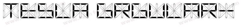 tesla grgular字体转换